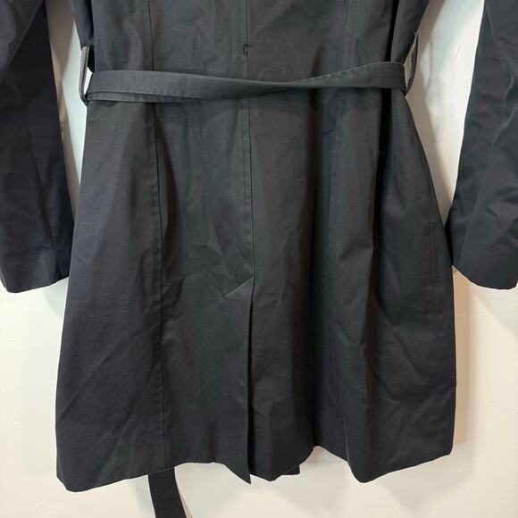 Mackage Women's Estela Belted Trench Coat Black Large - Picture 9 of 10